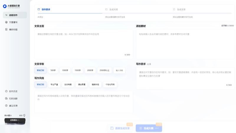 AI新媒體文章