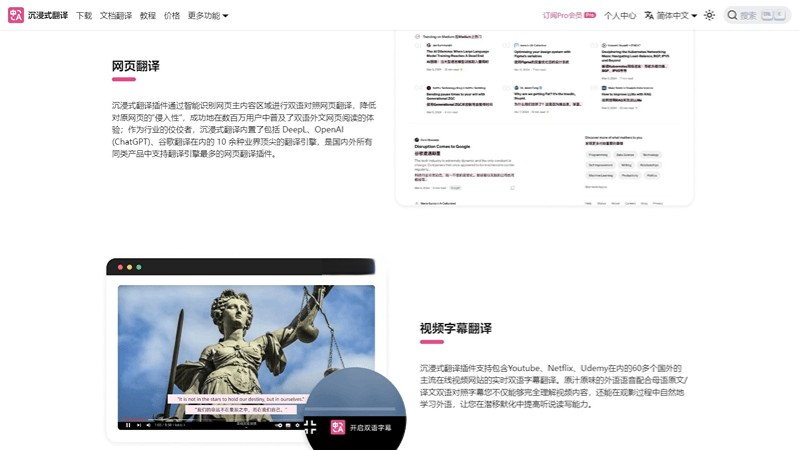 沉浸式翻譯